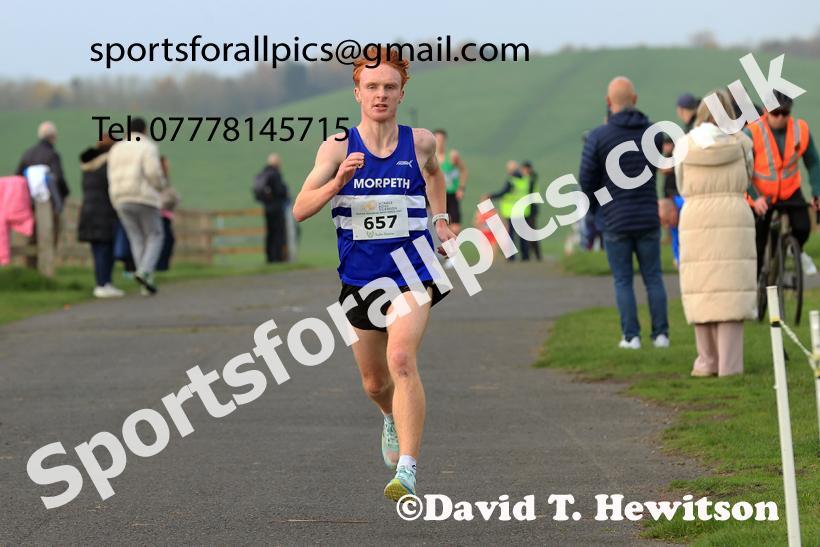 Mens and Womens Under-17s and Under-20s 2025 Heaton Memorial 10k Road Race, Newcastle Town Moor, Sunday, November 9th. Photo: David T. Hewitson/Sports for All Pics
